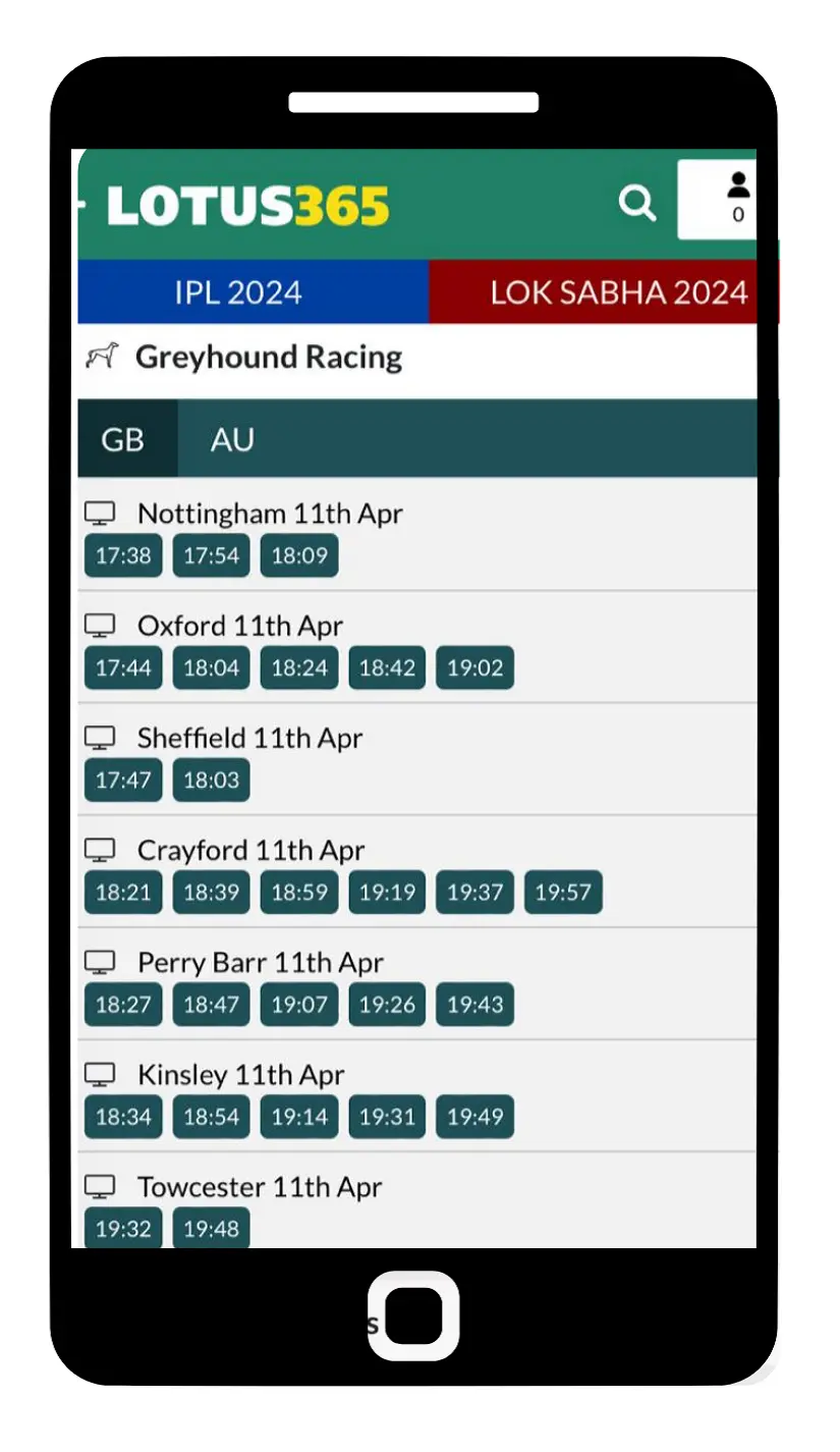 lotus 365 app greyhound racing